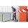 tesa® Markierungsband Signal 80 mm x 100 m (B x L) nicht selbstklebend Polyethylen rot/weiß