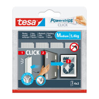 tesa® Klebepad Powerstrips® Click Medium...