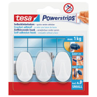 tesa® Haken Powerstrips® Small 25,5 x 44,5 mm (B...