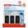 tesa® Haken Powerstrips® Small Fliesen, Glas, Holz, Kunststoff 16 x 21 mm (B x L) 1kg inkl. 4 Powerstrips® Small schwarz 3 St./Pack.