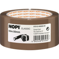 NOPI® Packband Classic 50 mm x 66 m (B x L) Acrylat...