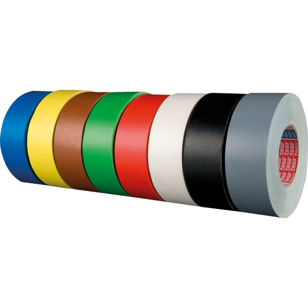tesa® Gewebeband tesaband® 4651 Premium Innenbereich, Außenbereich 50 mm x 50 m (B x L) gelb