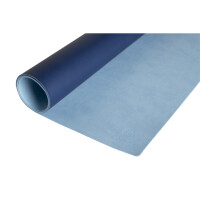 Exacompta Schreibunterlage Home Office 90 x 43 cm (B x H) ohne Kalender Polyurethan marineblau/himmelblau