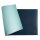 Exacompta Schreibunterlage Home Office 90 x 43 cm (B x H) ohne Kalender Polyurethan tropisch/blaugrün