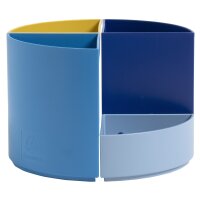 Exacompta Stifteköcher THE QUARTER Bee Blue 12 x 12...