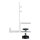 Leitz Organisationspaneel Pegboard Leitz Schreibtisch Ergo 800 x 270 x 103 mm (B x H x T) Klemme Kunststoff/MDF-Platte weiß