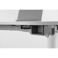 TOPSTAR Zubehör Schreibtisch Safe und Schloss TOPSTAR Kinderschreibtisch Sitness X UP Table 20 10109-SITX2 Polycarbonat/ABS Kunststoff grau