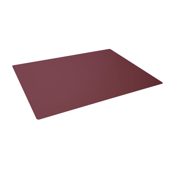 DURABLE Schreibunterlage opak 65 x 50 cm (B x H) ohne Kalender Polypropylen rot