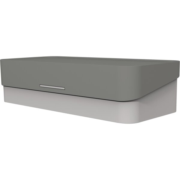 helit Tischorganizer the companion 22,5 x 5,6 x 10 cm (B x H x T) nicht gefüllt Kunststoff lichtgrau/grau