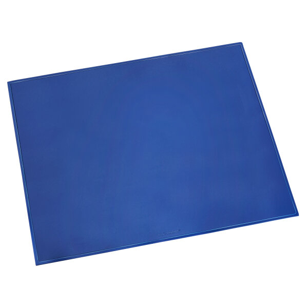 Läufer Schreibunterlage Synthos 65 x 52 cm (B x H) ohne Kalender Kunststoff blau