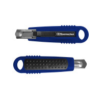 Soennecken Sicherheitsmesser Mehrweg 18mm Stahl blau