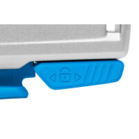 MARTOR Sicherheitsmesser SECUPRO 625 Mehrweg 19mm 21mm Stahl silber/cyan