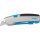 MARTOR Sicherheitsmesser SECUPRO 625 Mehrweg 19mm 21mm Stahl silber/cyan