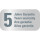 Westcott Cutter Duo Safety 18mm 196mm Stahl silber/schwarz