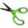 Westcott Bastelschere NEON Colour Kids 130mm inkl. transparente Klingenhülle Stahl grün