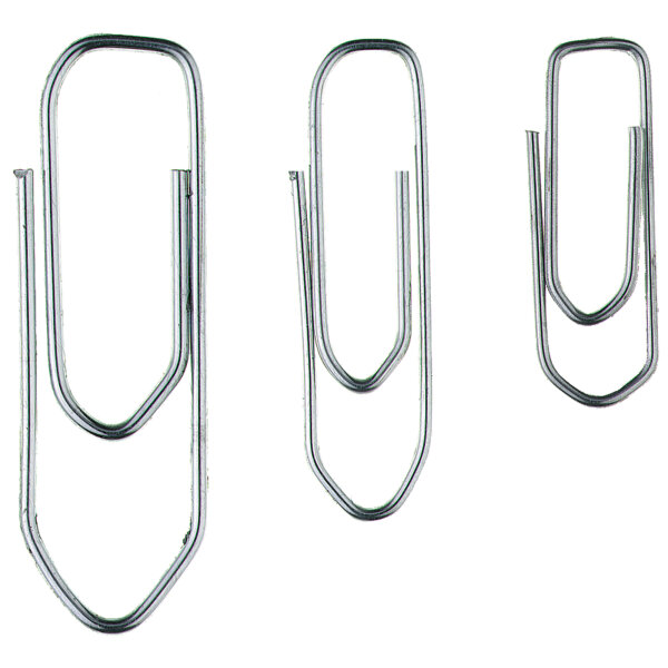 ALCO Büroklammer spitze Form 26mm Stahl, verzinkt metall 1.000 St./Pack.