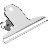 ALCO Briefklemmer 120mm 40mm Metall, vernickelt silber 10...