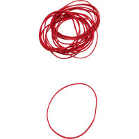 Läufer Gummiring RONDELLA 65mm Naturkautschuk rot...