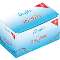 Läufer Gummiring RONDELLA 40mm Naturkautschuk rot 50...