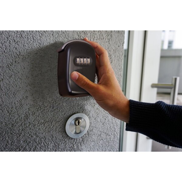 Phoenix Schlüsselbox Key Store 65 x 10 x 35 cm (B x H x T) 1 Haken Stahl schwarz