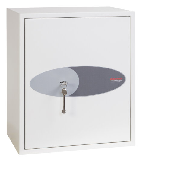 Phoenix Schlüsseltresor Fortess 45 x 60 x 24,5 cm (B x H x T) Stahl signalweiß