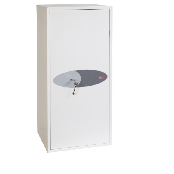 Phoenix Schlüsseltresor Fortess 45 x 100 x 24,5 cm (B x H x T) Stahl signalweiß