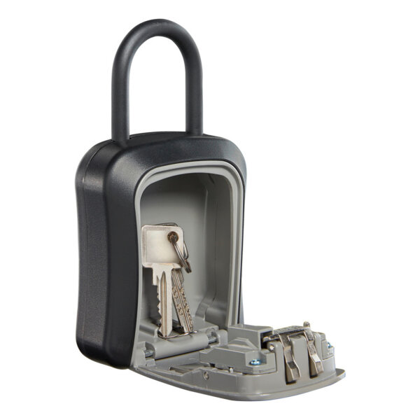 BURG-WÄCHTER Schlüsselbox Key Safe 50 9,5 x 17,8 x 4,5 cm (B x H x T) Zinkdruckguss schwarz