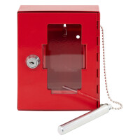BURG-WÄCHTER Schlüsselschrank EMG 6165 13 x 16,7 x 6,4 cm (B x H x T) Stahlblech, lackiert rot