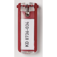 DURABLE Schlüsselanhänger KEY CLIP 24 x 68 x 15...