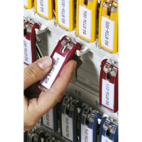 DURABLE Schlüsselanhänger KEY CLIP 24 x 68 x 15...