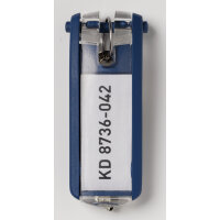 DURABLE Schlüsselanhänger KEY CLIP 24 x 68 x 15...