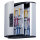 DURABLE Schlüsselschrank KEY BOX CODE 30,2 x 28 x 11,8 cm (B x H x T) inkl. 6 KEY CLIP Schlüsselanhänger (farbig sortiert) Aluminium silber metallic