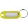 ALCO Schlüsselanhänger 52 x 21 x 3 mm (B x H x T) Kunststoff gelb 10 St./Pack.