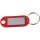 ALCO Schlüsselanhänger 52 x 21 x 3 mm (B x H x T) Kunststoff rot 10 St./Pack.
