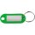 ALCO Schlüsselanhänger 52 x 21 x 3 mm (B x H x T) Kunststoff grün 10 St./Pack.