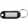ALCO Schlüsselanhänger 52 x 21 x 3 mm (B x H x T) Kunststoff schwarz 10 St./Pack.