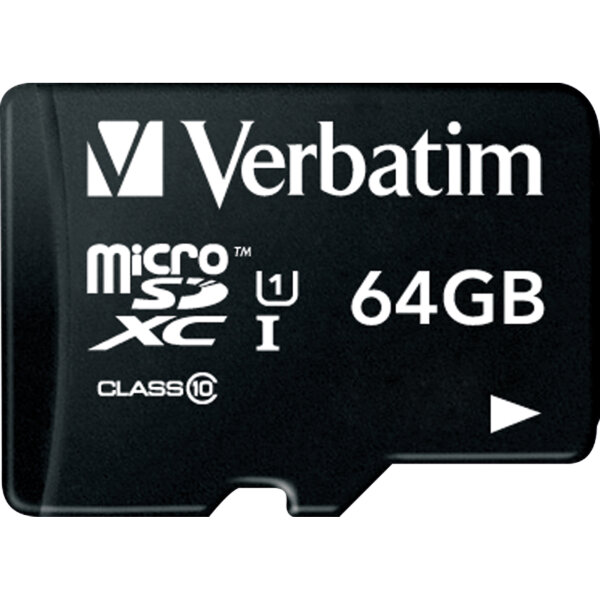Verbatim Speicherkarte microSDXC 64Gbyte