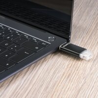 Hama USB-Stick Laeta Twin USB-A 3.0 16Gbyte schwarz