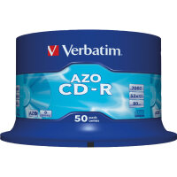 Verbatim CD-R 80min 700Mbyte 52x 50 St./Pack.