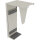 PC-Halter Schreibtische all in one 9-25 x 30-60 cm (B x H) Metall silberaluminium