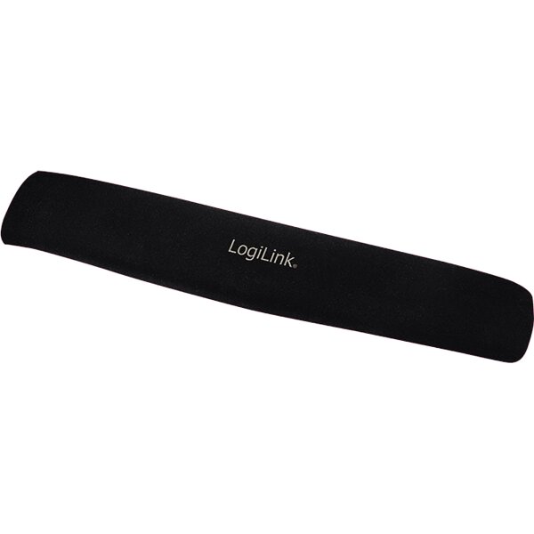LogiLink Handgelenkauflage Links- und Rechtshänder 40 x 1,5 x 6,5 cm (B x H x T) Nylon/PVC schwarz
