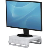 Fellowes® Monitorständer Breyta™ 35,4 x 8,2 x 30,4 cm (B x H x T) 15kg höhenverstellbar Kunststoff weiß