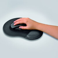 Hama Mauspad Ergo 21,5 x 2,1 x 25,5 cm (B x H x T) Lycra...