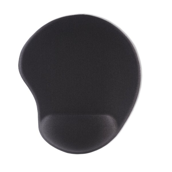 Hama Mauspad Ergonomic Mini 20 x 2,1 x 23 cm (B x H x T) Lycra schwarz