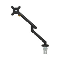 BakkerElkhuizen Monitorschwenkarm BE Flexible Single 2-10kg Aluminium/Stahl/Kunststoff schwarz