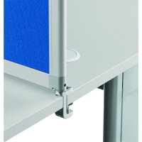 Tischklemme Trennwand-System Miami 10-28mm 0,13kg Metall