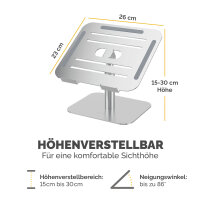 Fellowes® Notebookständer Alumia™...