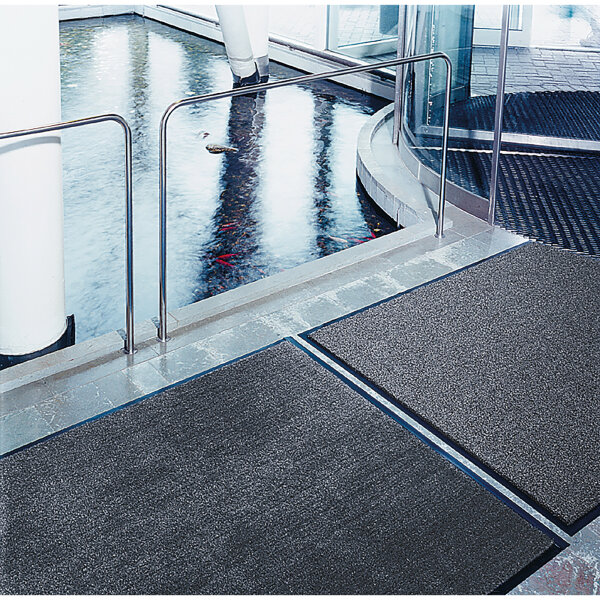 Miltex Schmutzfangmatte Eazycare Aqua Innenbereich 60 x 90 cm (B x L) Polypropylen Material der Rückseite: PVC grau
