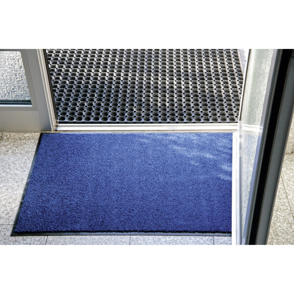 Miltex Schmutzfangmatte Eazycare Color Innenbereich 60 x 90 cm (B x L) 100 % Polyamid Material der Rückseite: Vinyl blau