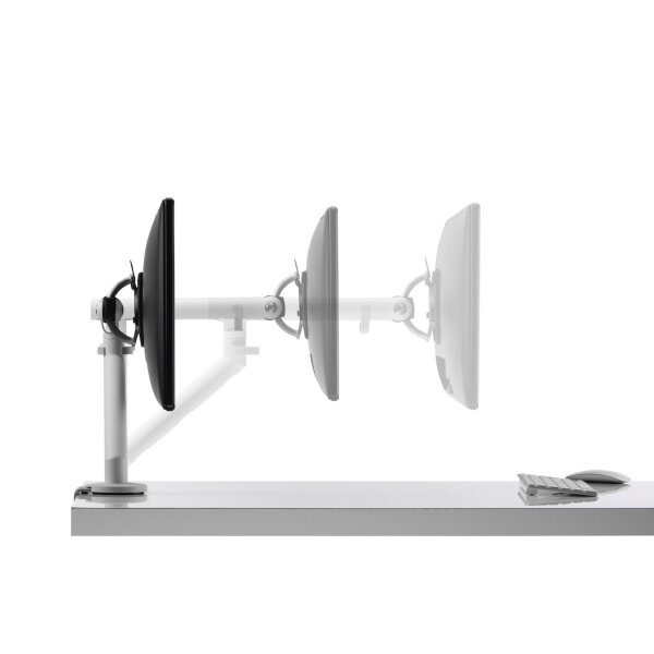 Flo Monitorschwenkarm 3-9kg Aluminium/Stahl/Kunststoff/Zink schwarz